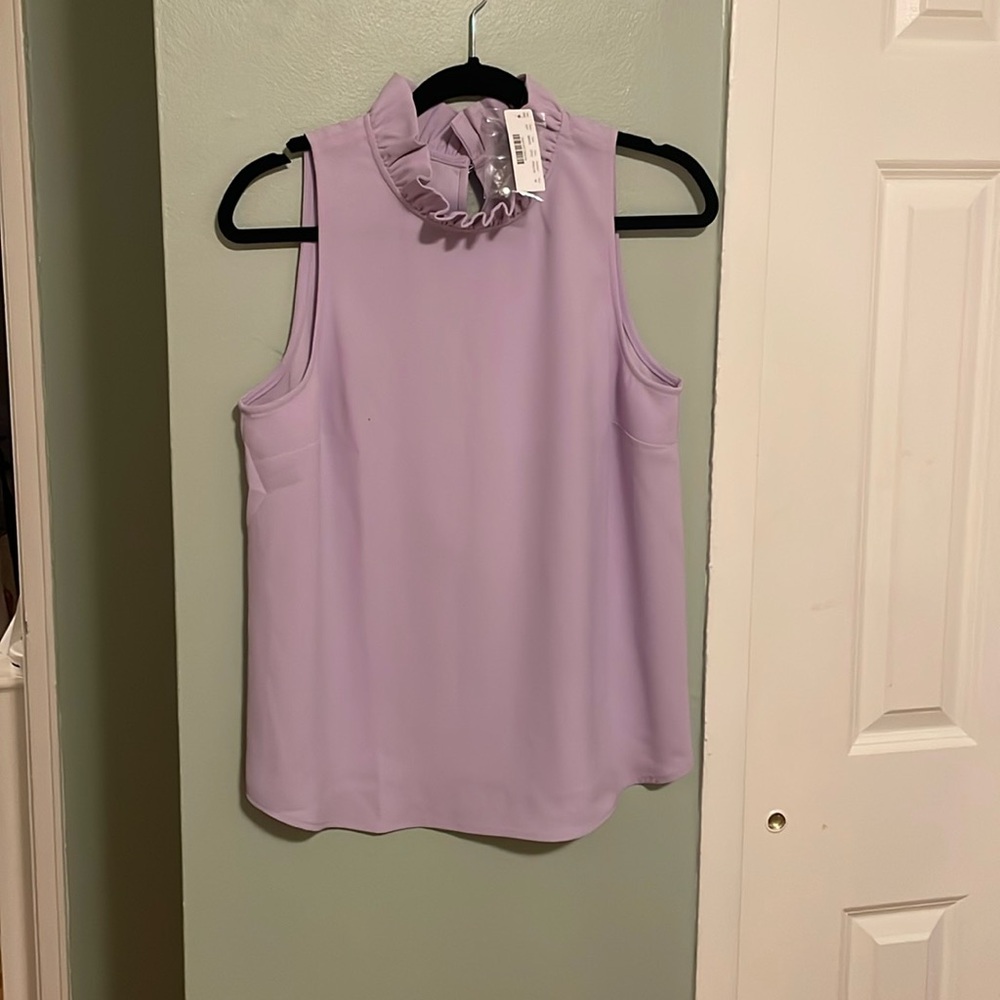 NWT J Crew Ruffle Top Size M